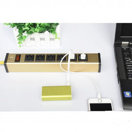 متعدد السلطة المخرج قطاع الطاقة مع USB ، سليم شريط الطاقة مع شاحن USB