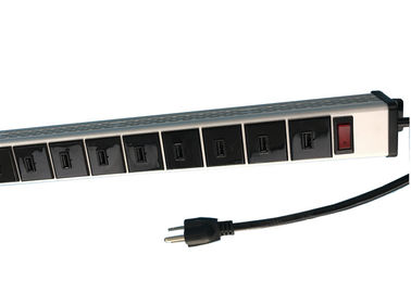 يونيفرسال 19 متعدد المنافذ USB شحن قطاع الطاقة مع حماية زيادة وتصاعد كليب