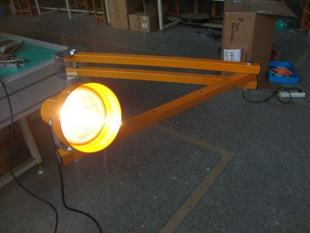 660 وات LED تبختر أضواء LED تحميل قفص الاتهام مع ذراع قابل للتعديل للمستودع