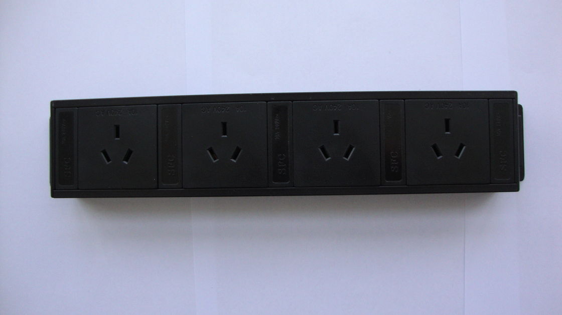 أستراليا 4 جاك لوو بروفايل باور بار ، IEC320 C13 AC PDU Power Distribution Unit
