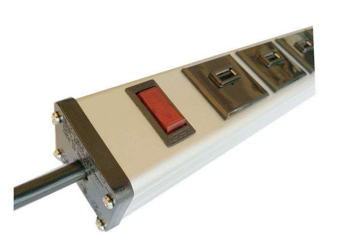 يونيفرسال 19 متعدد المنافذ USB شحن قطاع الطاقة مع حماية زيادة وتصاعد كليب
